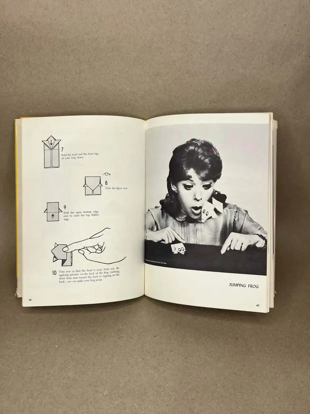 Shari Lewis and Lillian Oppenheimer vintage origami